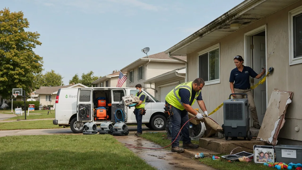 Water Damage Restoration in Oak Hill, OH near me